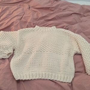 Cozy Cream Chunky Knit Women's Sweater